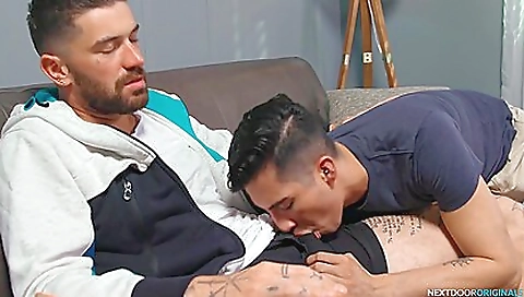 Hairy babes getting fucked by a huge cock