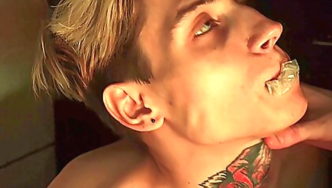 Hot blond slut rides cock