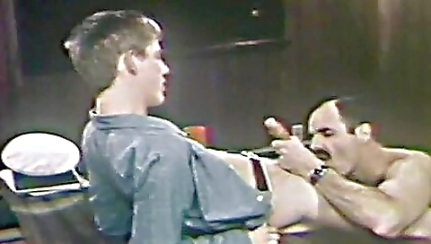 Sexy blonde's step dad legit in whippedass video