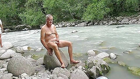 Sexy blonde model shows her cute body