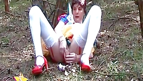 Sexy young chick masturbates with her boyfriend