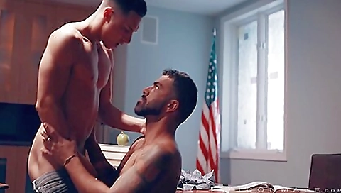 Smoking hot brunette with a sexy girl