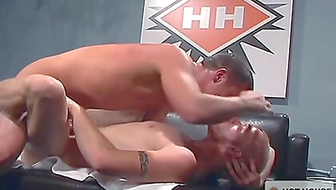 She's going to give me in the bathroom