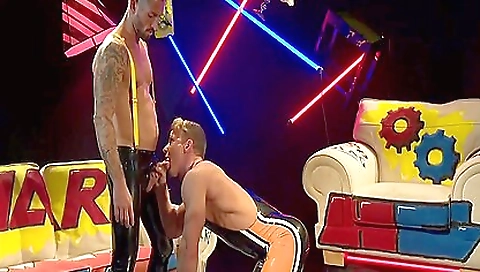 Sexy young wife with her husbando